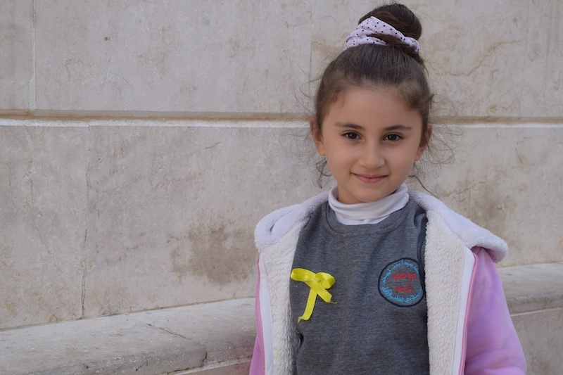 zdjęcie dziewczynki z aleppo, dzień kobiet